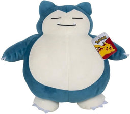 Knuffel - BANDAI - Pokémon Snorlax (Snorlax) - 40 cm, zacht en donzig