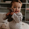 Knuffel beer Billy organic - warm brown