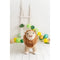 Knuffel Crochetts AMIGURUMIS MAXI Bruin Leeuw 84 x 57 x 32 cm
