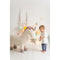 Knuffel Crochetts AMIGURUMIS MAXI Wit Eenhoorn 110 x 83 x 33 cm