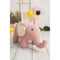 Knuffel Crochetts AMIGURUMIS MAXI Wit Olifant 90 x 48 x 35 cm