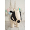 Knuffel Crochetts AMIGURUMIS MAXI Wit Zwart Koe 110 x 73 x 45 cm