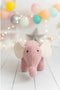 Knuffel Crochetts AMIGURUMIS MINI Wit Olifant 48 x 23 x 26 cm