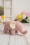 Knuffel Crochetts AMIGURUMIS MINI Wit Olifant 48 x 23 x 26 cm