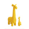 Knuffel Crochetts AMIGURUMIS PACK Geel Giraf 53 x 16 x 55 cm 90 x 33 x 128 cm 2 Onderdelen