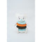 Knuffel Crochetts Bebe Blauw Wit Muis 28 x 32 x 19 cm
