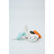 Knuffel Crochetts Bebe Blauw Wit Muis 28 x 32 x 19 cm