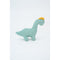 Knuffel Crochetts Bebe Groen Dinosaurus 30 x 24 x 10 cm