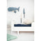 Knuffel Crochetts Blauw Wit Octopus Walvis Mantarog 29 x 84 x 29 cm 4 Onderdelen
