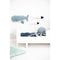 Knuffel Crochetts Blauw Wit Octopus Walvis Vissen 29 x 84 x 14 cm 4 Onderdelen