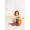 Knuffel Crochetts Geel Dinosaurus Giraf 30 x 24 x 10 cm 2 Onderdelen