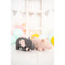 Knuffel Crochetts Grijs Olifant Varken 30 x 13 x 8 cm 2 Onderdelen