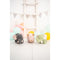 Knuffel Crochetts Groen Grijs Olifant Varken 30 x 13 x 8 cm 3 Onderdelen