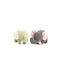 Knuffel Crochetts Groen Olifant 27 x 13 x 11 cm 2 Onderdelen