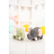 Knuffel Crochetts Groen Olifant 27 x 13 x 11 cm 2 Onderdelen