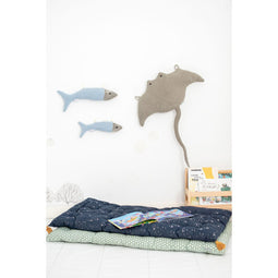 Knuffel Crochetts OCÉANO Blauw 59 x 11 x 65 cm 11 x 6 x 46 cm
