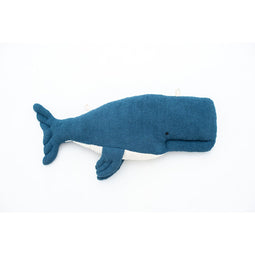 Knuffel Crochetts OCÉANO Donkerblauw Walvis 28 x 75 x 12 cm