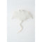 Knuffel Crochetts OCÉANO Wit Mantarog 67 x 77 x 11 cm