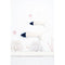 Knuffel Crochetts OCÉANO Wit Vissen 11 x 6 x 46 cm 9 x 5 x 38 cm 2 Onderdelen