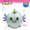 Knuffel Eolo Celeste Pluche Plastic 45 x 45 x 45 cm Opblaasbaar (4 Stuks)