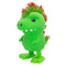Knuffel Eolo Jiggly Pets Dinosaurus 10 x 20,5 x 15 cm (4 Stuks)
