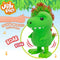 Knuffel Eolo Jiggly Pets Dinosaurus 10 x 20,5 x 15 cm (4 Stuks)