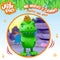 Knuffel Eolo Jiggly Pets Dinosaurus 10 x 20,5 x 15 cm (4 Stuks)