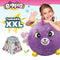 Knuffel Eolo Paars Pluche Plastic 45 x 45 x 45 cm Opblaasbaar (4 Stuks)
