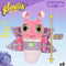 Knuffel Eolo Roze 28,5 x 26,5 x 12 cm (6 Stuks)