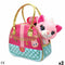 Knuffel Funville Cutekins Handtas Kat 20 x 19 x 14 cm (2 Stuks)