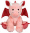 Knuffel Gipsy Draak Roze