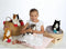 Knuffel Gipsy Kat Tricolor