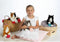 Knuffel Gipsy Kat Tricolor
