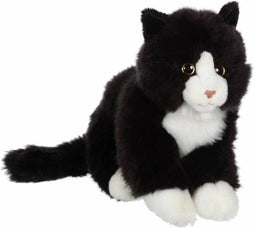 Knuffel Gipsy Kat Zwart/Wit