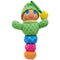 Knuffel Gusy Luz Moltó 385 Blauw Roze Groen Multicolour PVC (33 cm)