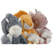 Knuffel Home ESPRIT Geel Blauw Roze Kinderen 10 x 10 x 15 cm (3 Stuks)