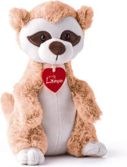 Knuffel Meerkat Djamila - Beige/Wit 24 cm - Lumpin