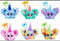 Knuffel met Geluid Hasbro Furby Furblets 12 cm