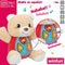 Knuffel met Geluid Winfun Beer 16,5 x 18 x 11,5 cm (12 Stuks)
