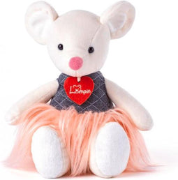 Knuffel Muis Aimi - Wit 33 cm - Lumpin