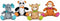 Knuffel Play by Play Vlinderdas dieren 20 cm