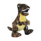 Knuffel Thor Dinosaurus Grijs 40 cm