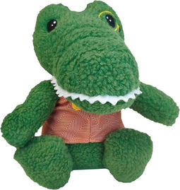 Knuffel voor honden Gloria Buky Krokodiel 24 x 20 cm Groen
