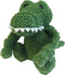 Knuffel voor honden Gloria Buky Krokodiel 24 x 20 cm Groen