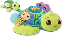 Knuffel Vtech Baby Juju, Mother Turtle + 6 Maanden Gerecycled Muzikaal