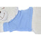 Knuffelbeer DKD Home Decor 70 x 30 x 30 cm Blauw Roze Wit Kinderen (2 Stuks)