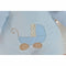 Knuffelbeer DKD Home Decor Beige Roze Hemelsblauw Licht Roze Metaal Muzikaal Kinderen Beer 30 x 40 c