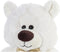 Knuffelbeer DKD Home Decor Vlinderdas Gouden Polyester Wit Kinderen Beer