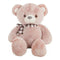 Knuffelbeer Grijs Roze Polyester Acryl 75 cm