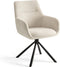 Furnihaus Olivia - Draaibare Eetkamerstoel - Armleuning 360° - Beige
